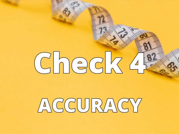 4 accuracy
