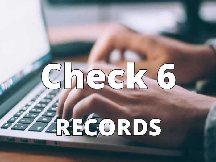 6 records