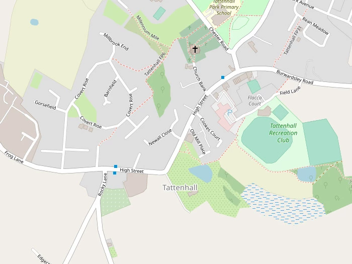 Map showing the location of The Barbour Institute