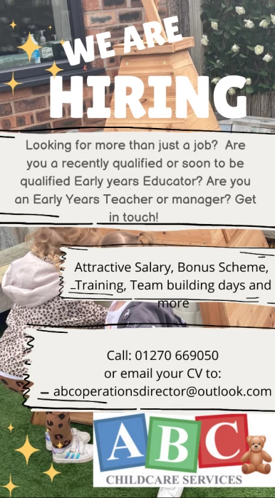 abc childcare vacancy