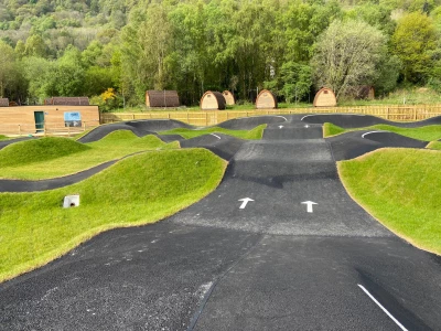 adventure parc pump track straights