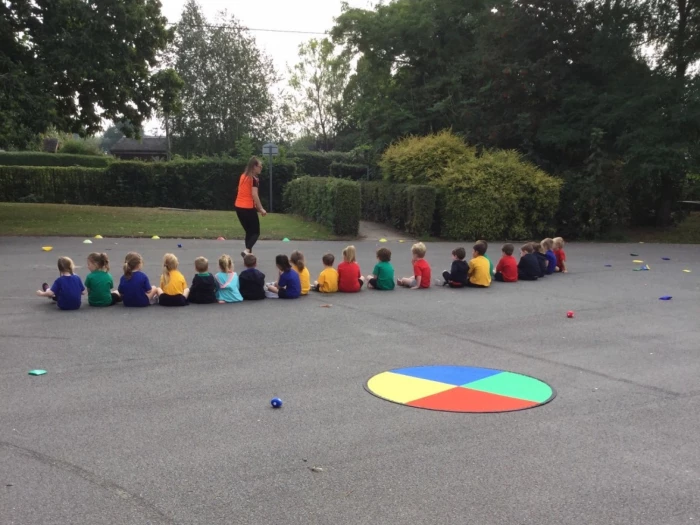 amethyst class in a pe lesson