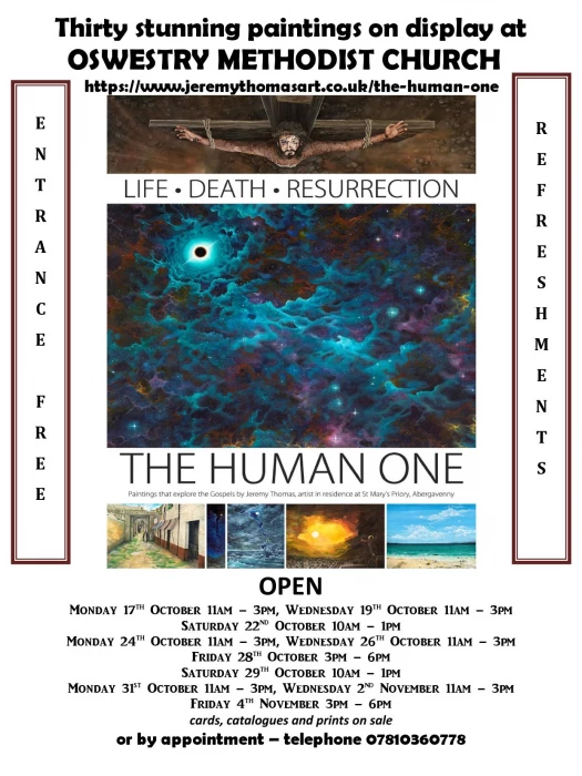 art exhibition at oswestry methodist church
