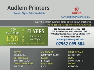 audlem printers