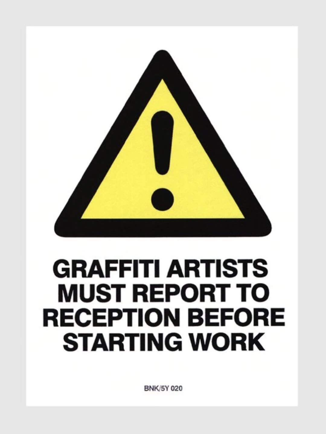 banksy sticker