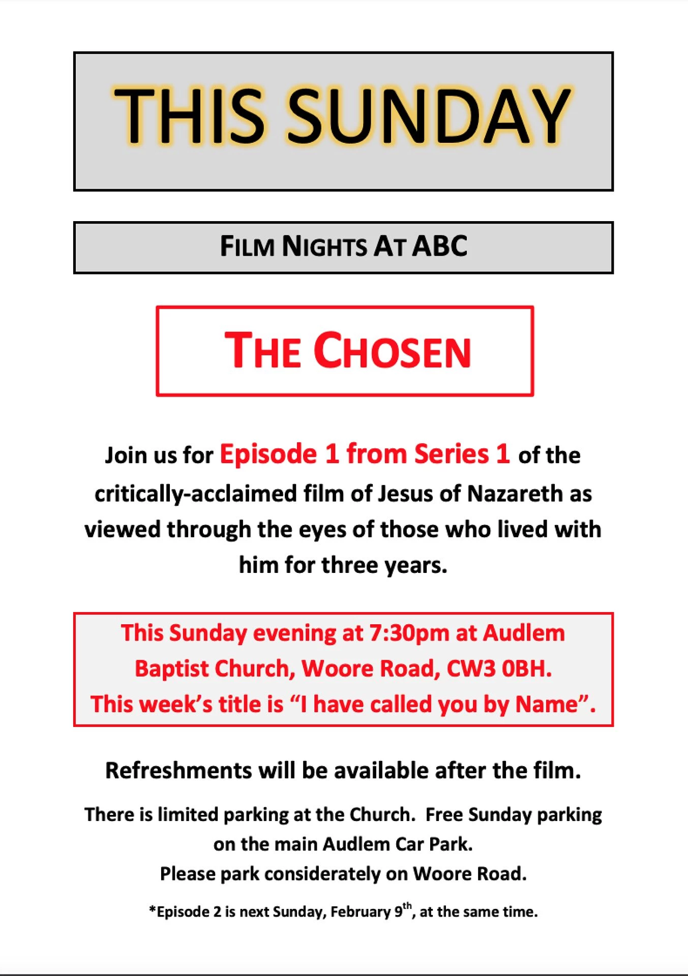 baptist church film