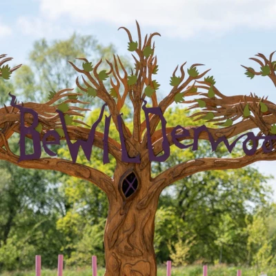 bewilderwood tree sign