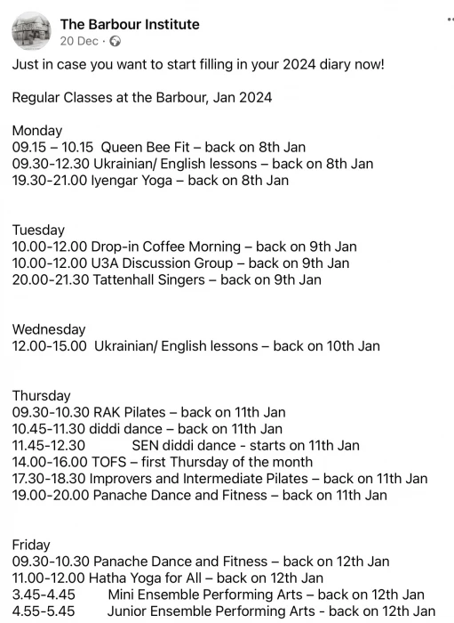 bi regular classes