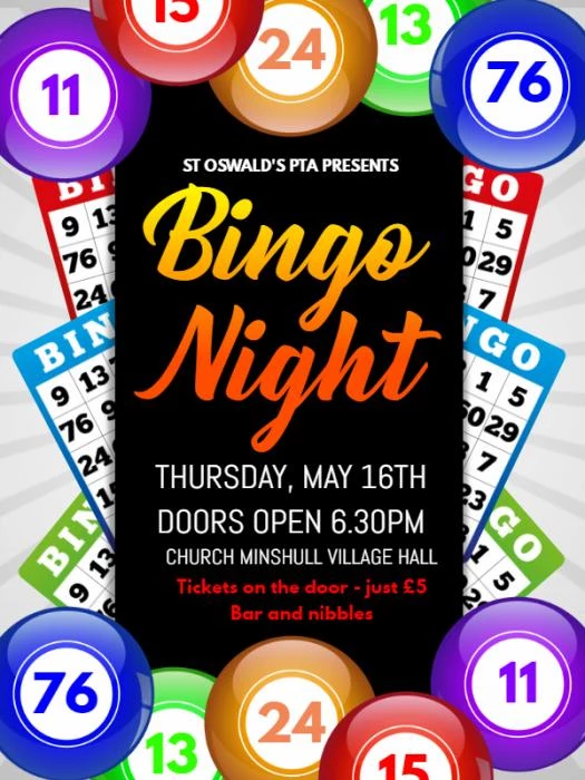 bingo night flyer 2019