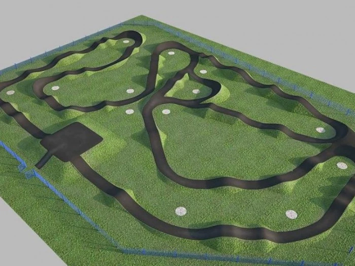 bmx track layout design