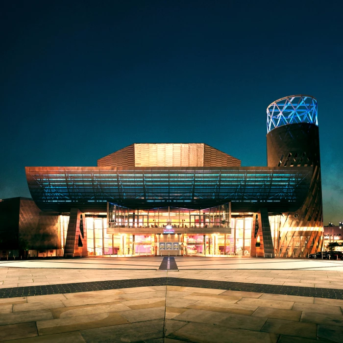 The Beautiful Lowry Theatre in Salford Opened in A