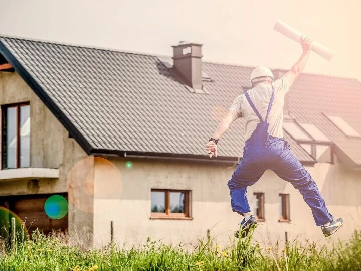 Architect, man, jump, jumping, building, joy, planning, professional, employee, builder, worker, contractor, male, work, development, housing, home, build, building, worker, worker, work, work, work, home, home, home, home, home