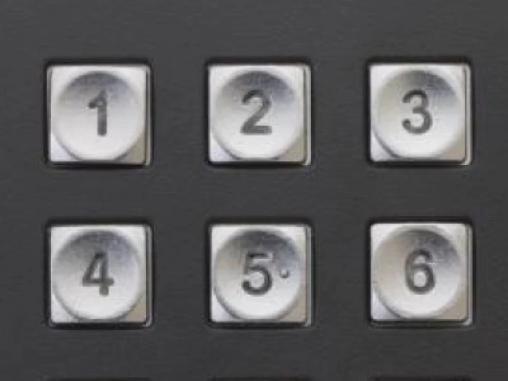 allegion Image 1 RC04 Keypad Front View No Cable
