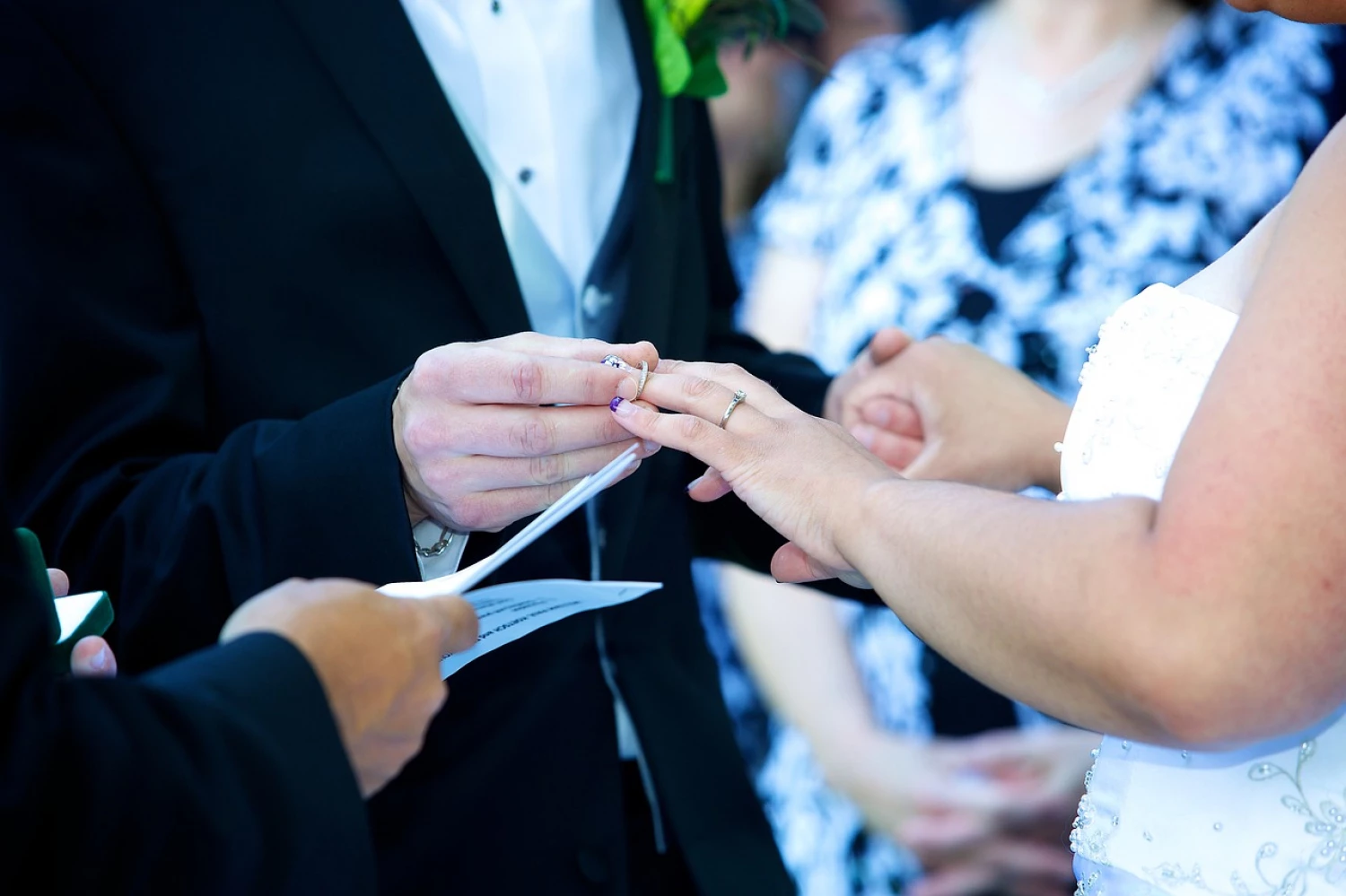 Vows, wedding, ring