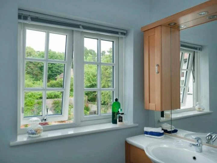 Tilt & turn bathroom window