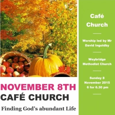 Cafe Church poster