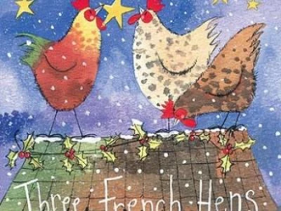 Two French hens