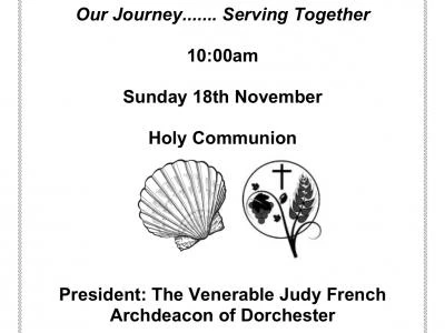 Poster for ecumenical service at S- Marys