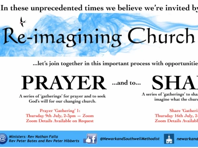 Reimagining Church Flyer – Without Meeting ID