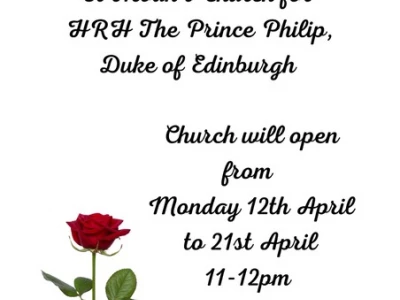 A Book Of Condolences May Be Signed At St Alban 39 s Church For Hrh The Prince Philip