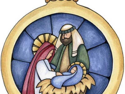 Nativity Bauble