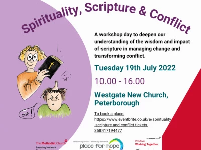Spirituality scripture and conflict event