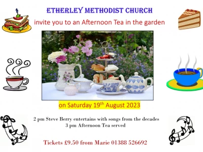Etherley Afternoon tea 19-08-2023