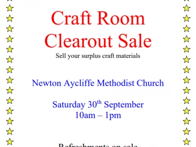 Craft event at Newton Aycliffe