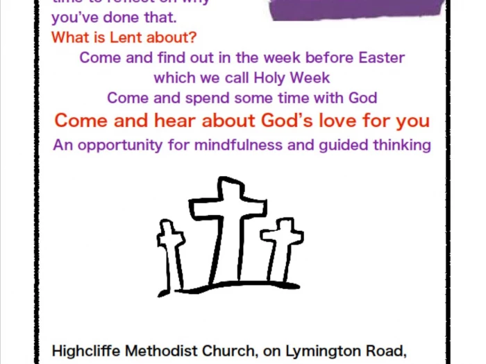 Holy Week Highcliffe 2024