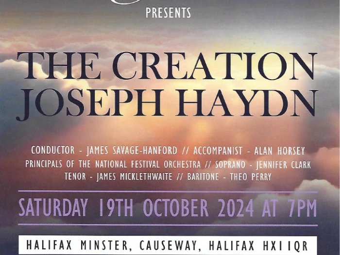 The Creation Poster, October 2024