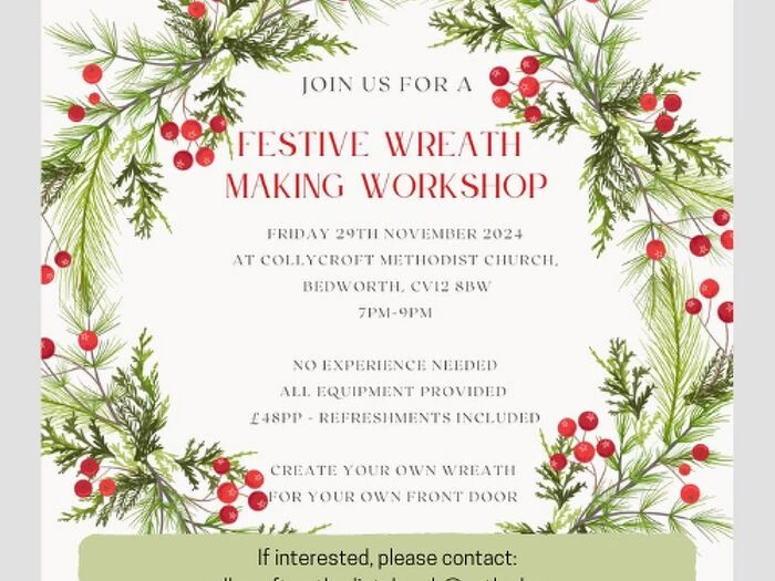 Collycroft Wreath Making Workshop