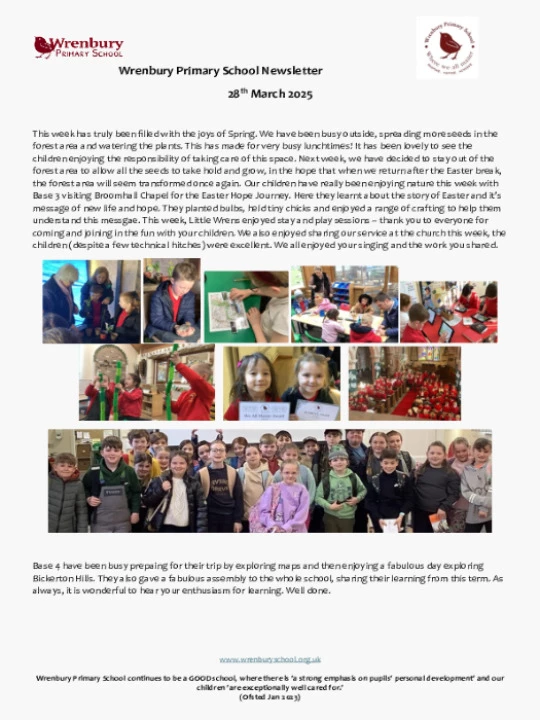 Wrenbury Newsletter