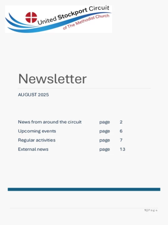 Newsletter August