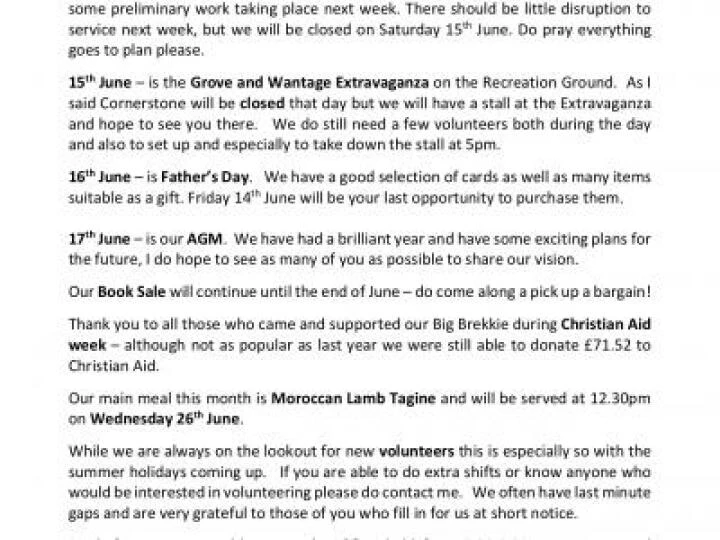 Friends Newsletter June 2019