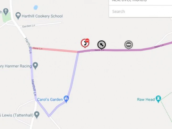 Harthill Roadworks