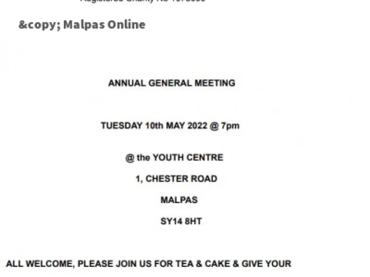 Young Persons Project May 2022