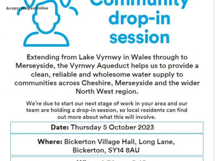 Vyrnwy Aqueduct Maintenance Programme drop in