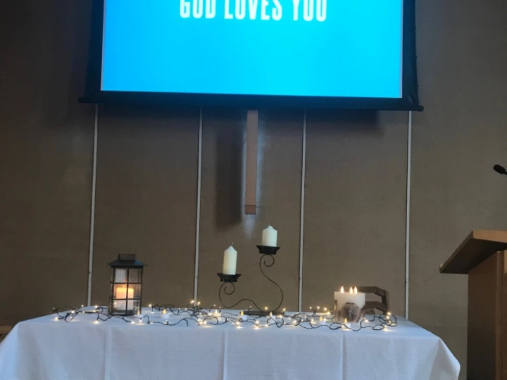 Communion Table display