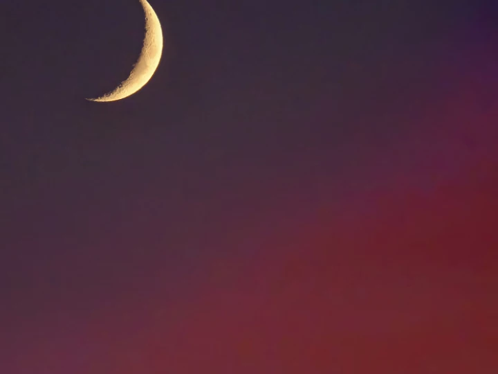 Crescent moon