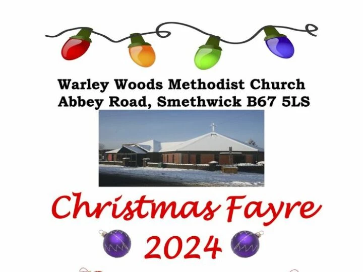 Warley Woods Christmas Fayre Poster