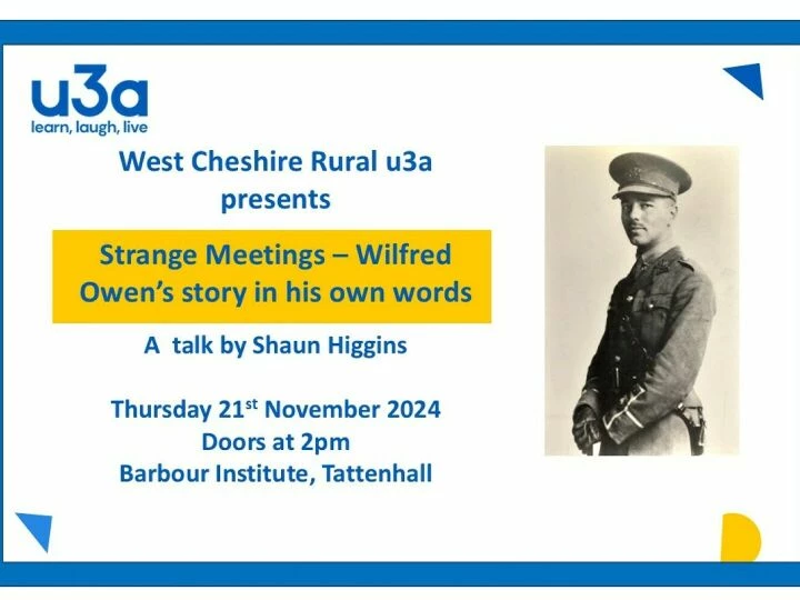 21st Nov   Wilfred Owen   Fb Ad