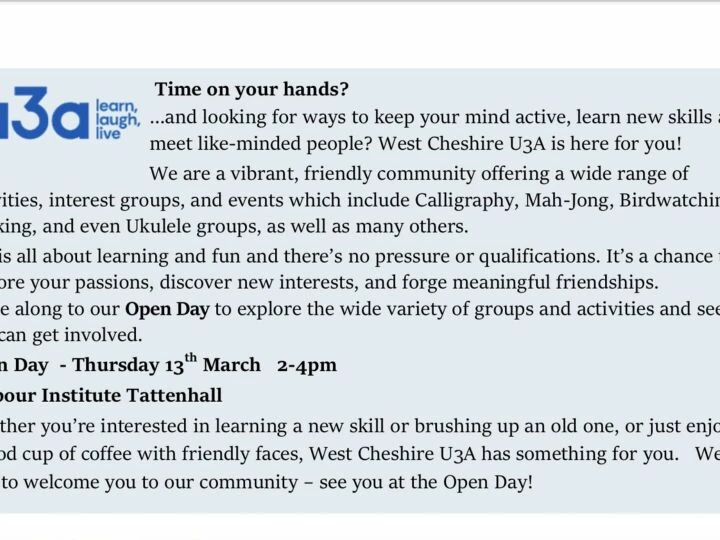 u3a Open Day