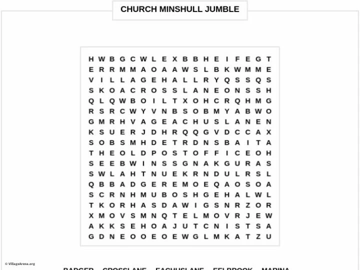 March Jumble