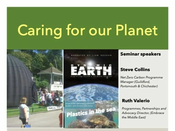 Caring for our Planet Event Saturday 18 April 2026