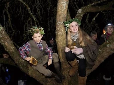 wassailing_church times photo