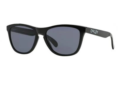 Oakley Frogskins In Polished Black With Grey Lenses OO9013-24-306