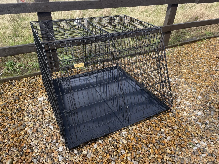 Dual dog crate – Items for sale -Published