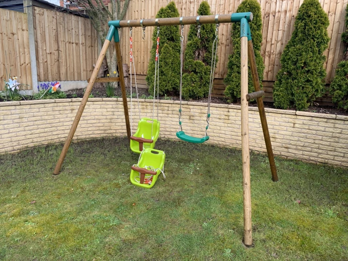 Outdoor double swing with spare/extra seat – Items for sale
