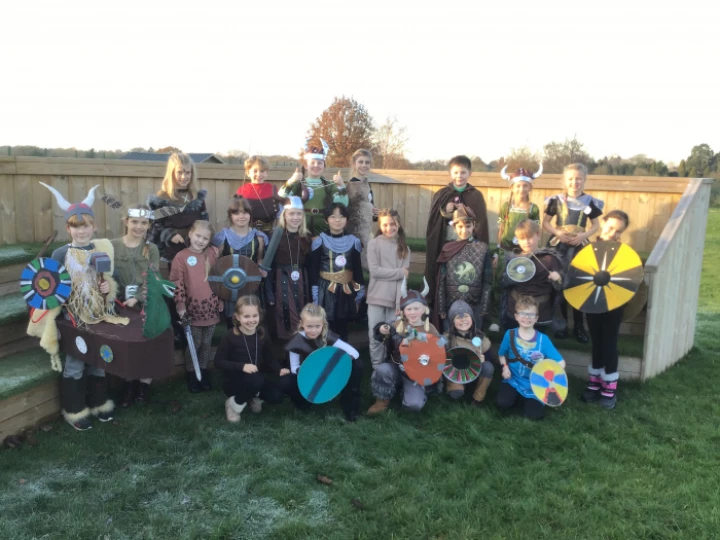 Theme Day class photo