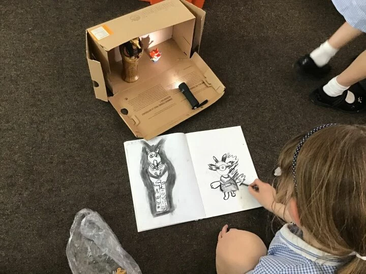Charcoal art